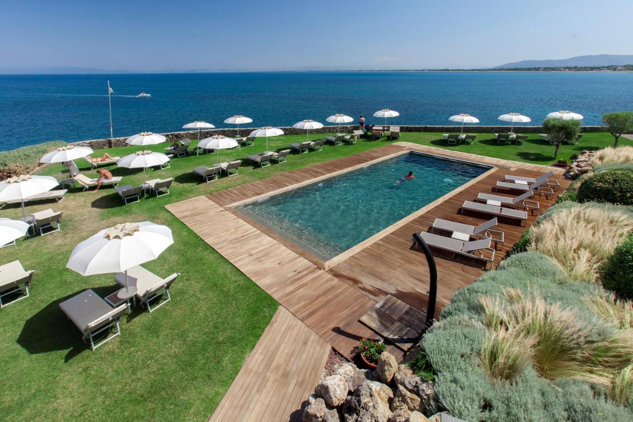 Hotel Villa Domizia Порто-Санто-Стефано Екстер'єр фото