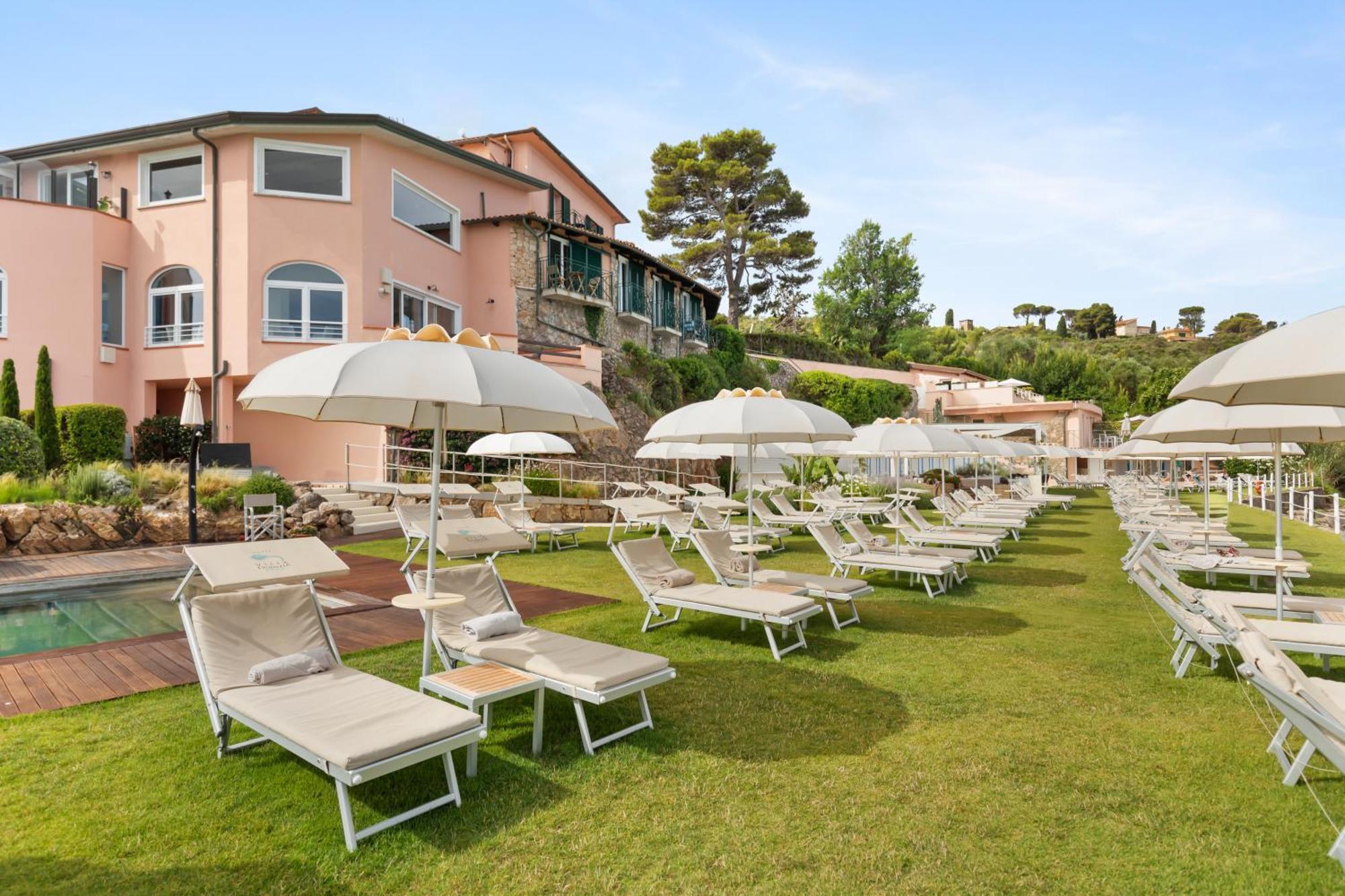 Hotel Villa Domizia Порто-Санто-Стефано Екстер'єр фото